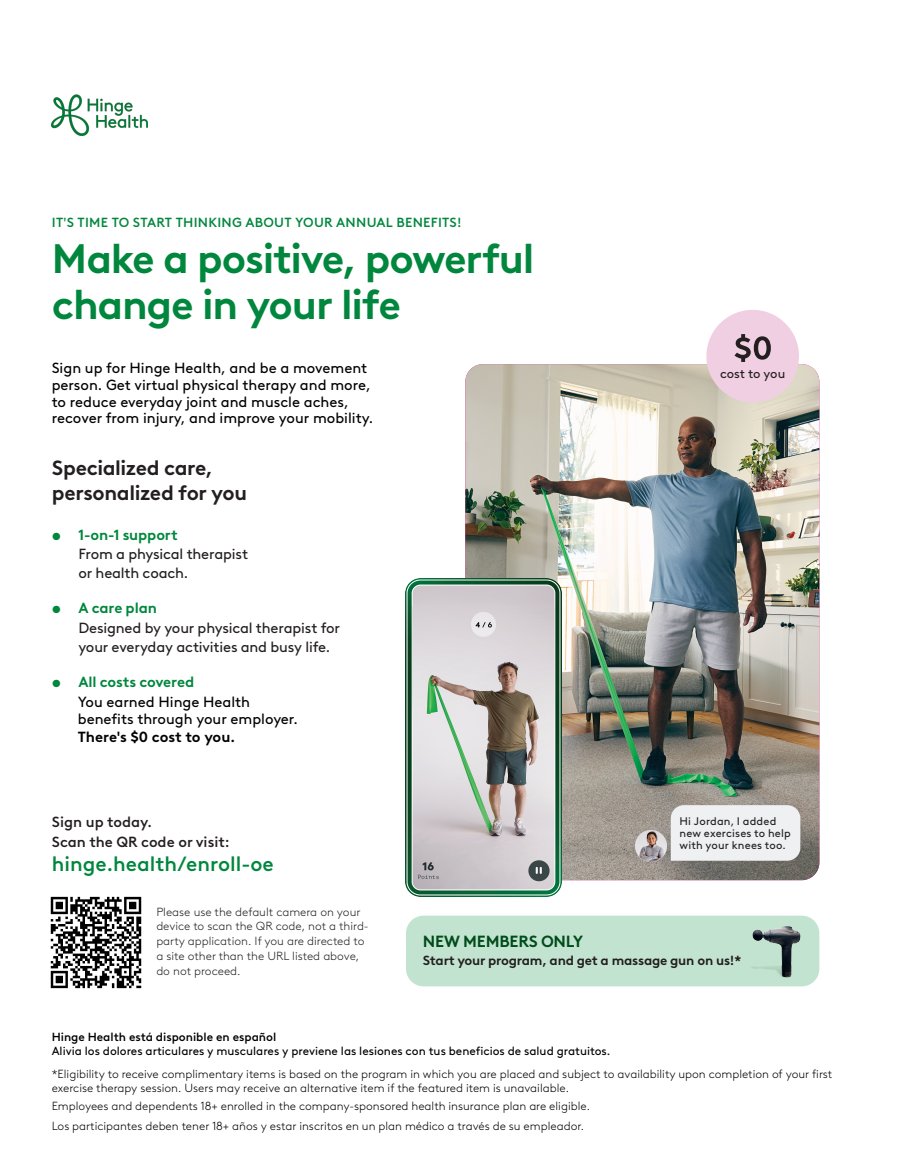Open Enrollment Flyer