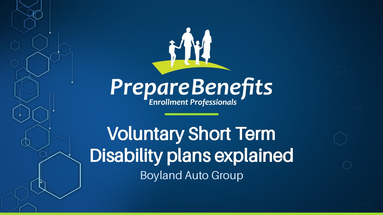 Voluntary Short Term Disability plans explained